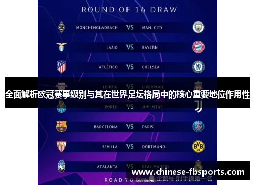 全面解析欧冠赛事级别与其在世界足坛格局中的核心重要地位作用性